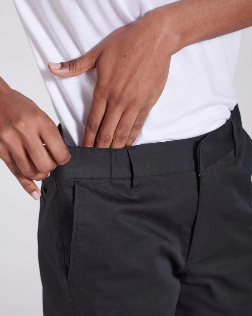 The Unisex Chino - Black - Image 4