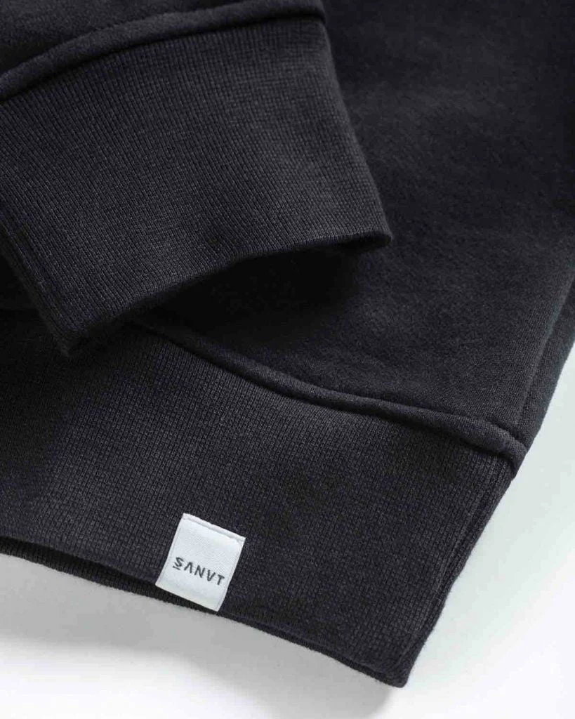 The Unisex Hoodie - Washed Black - Image 7