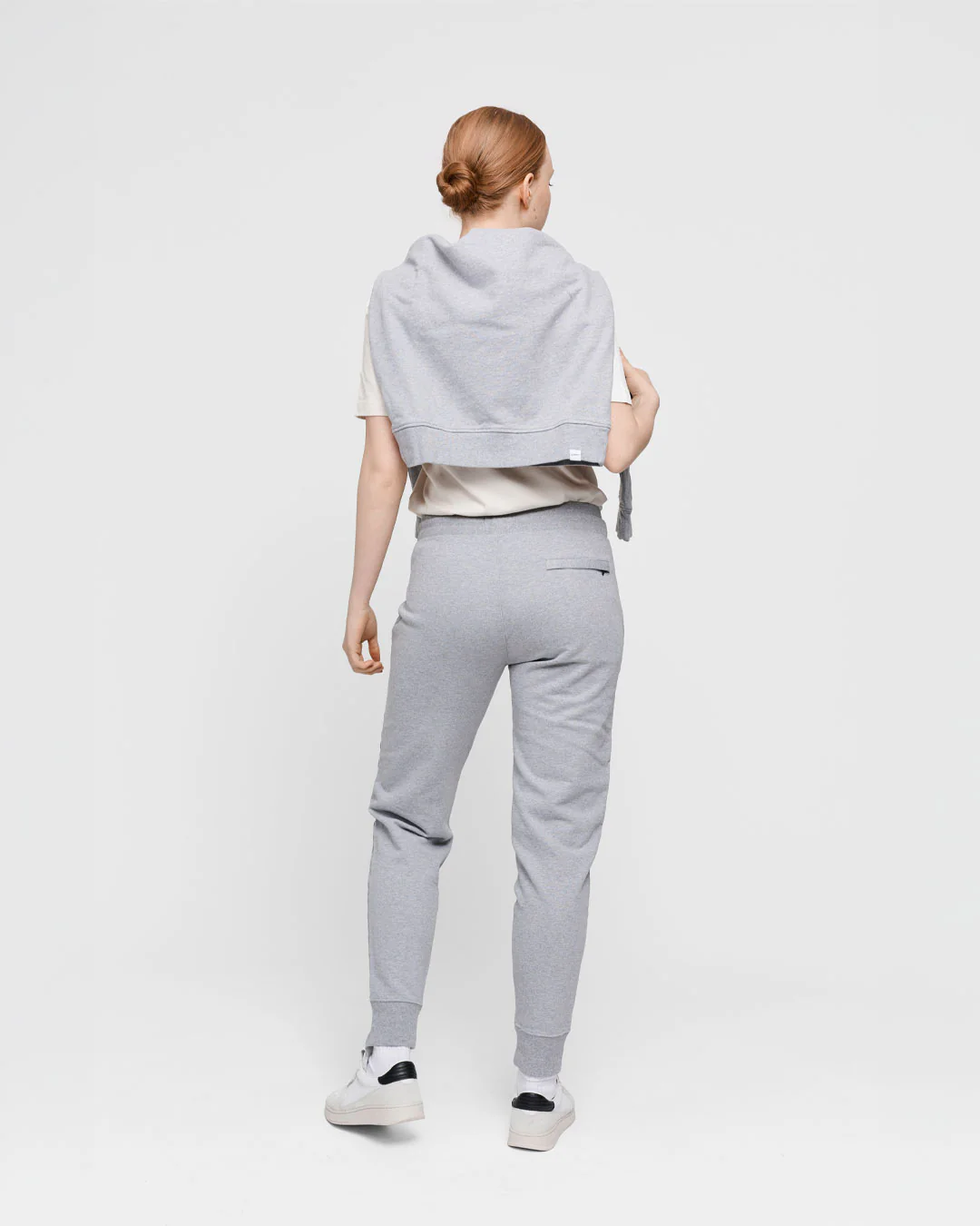The Unisex Sweatpants - Grey Melange - Image 4
