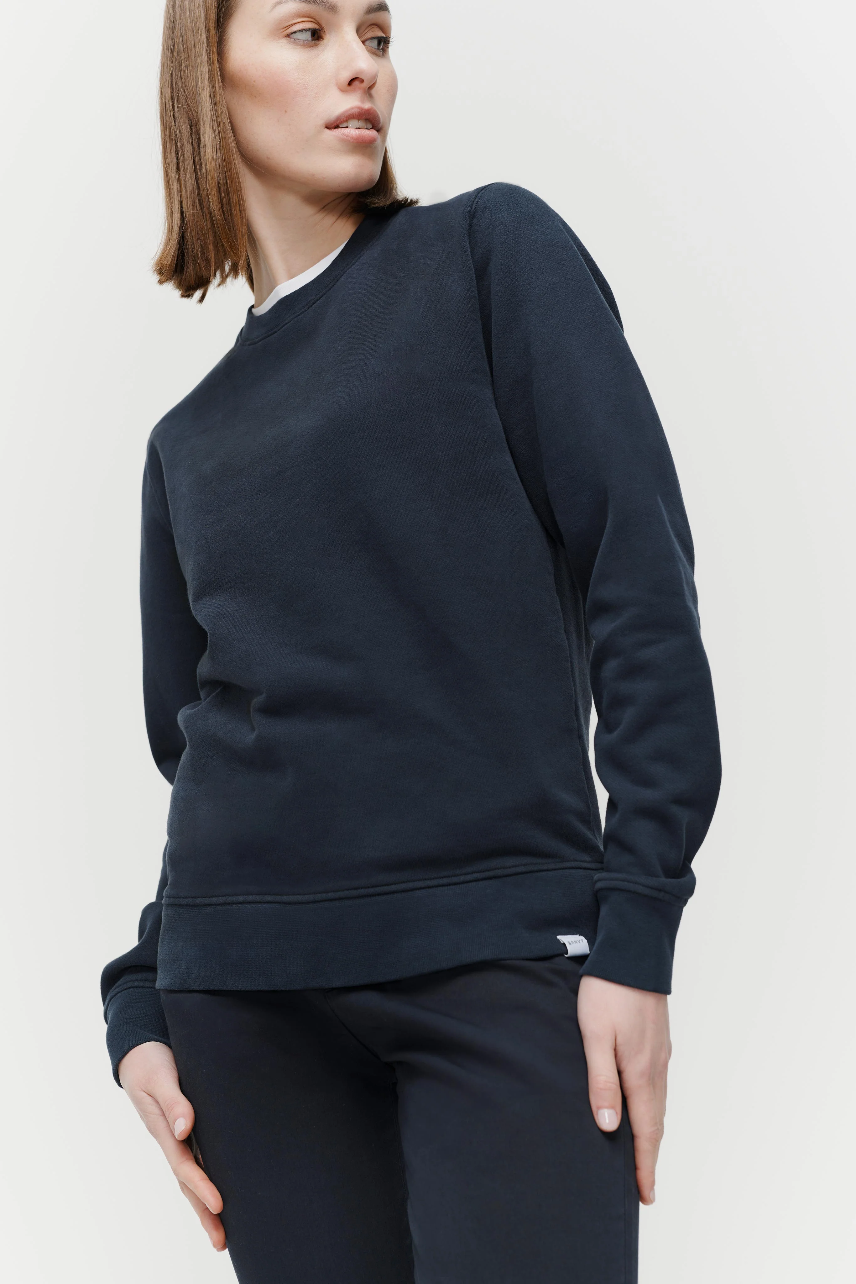 The Unisex Sweatshirt - Navy - Image 6