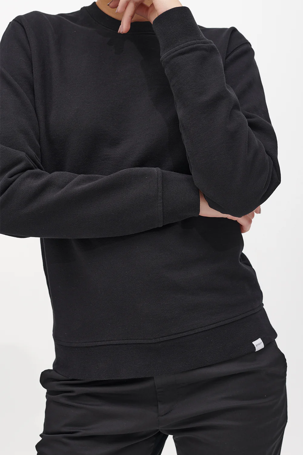 The Unisex Sweatshirt - Washed Black - Image 5
