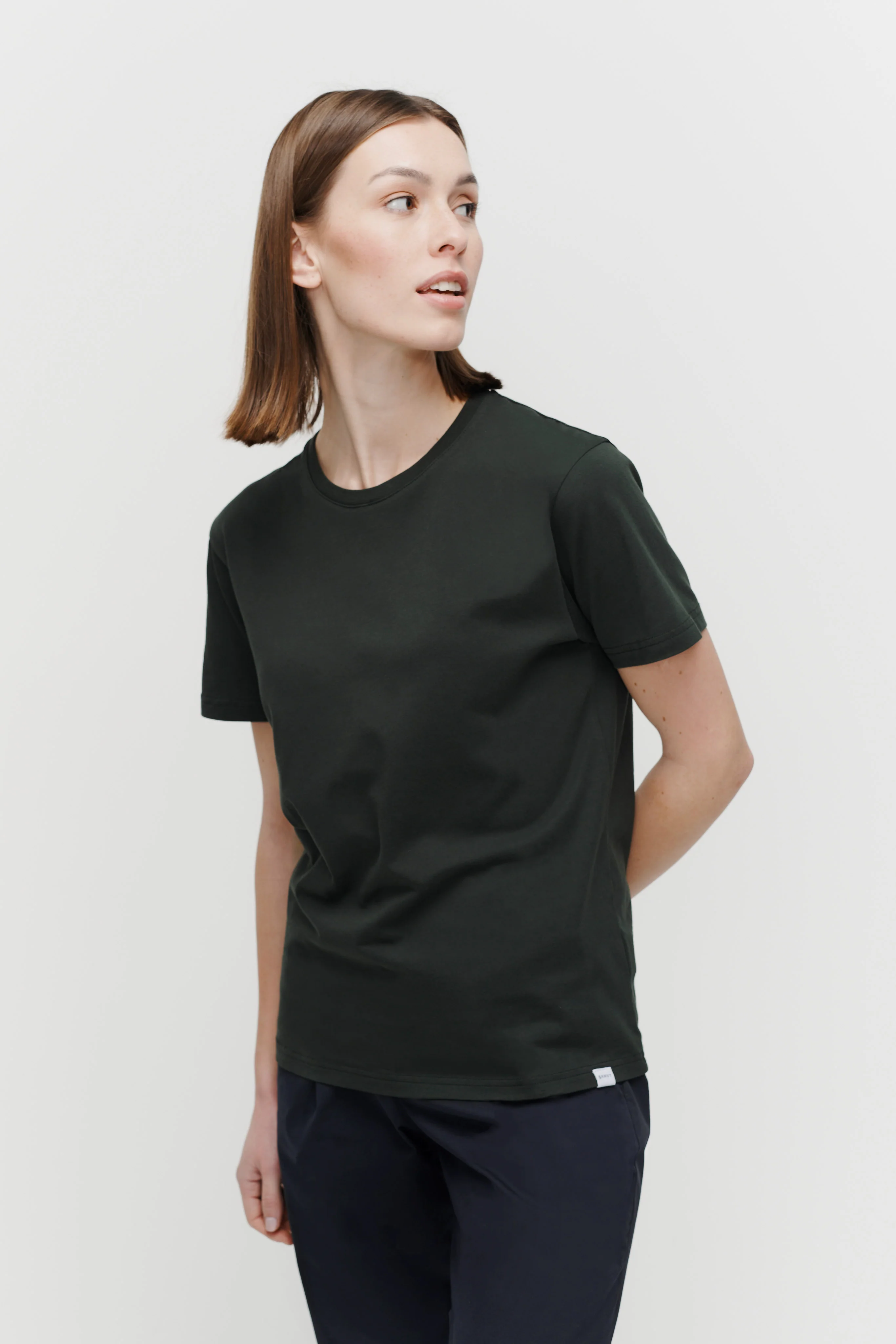 The Unisex T-Shirt - Dark Green - Image 4