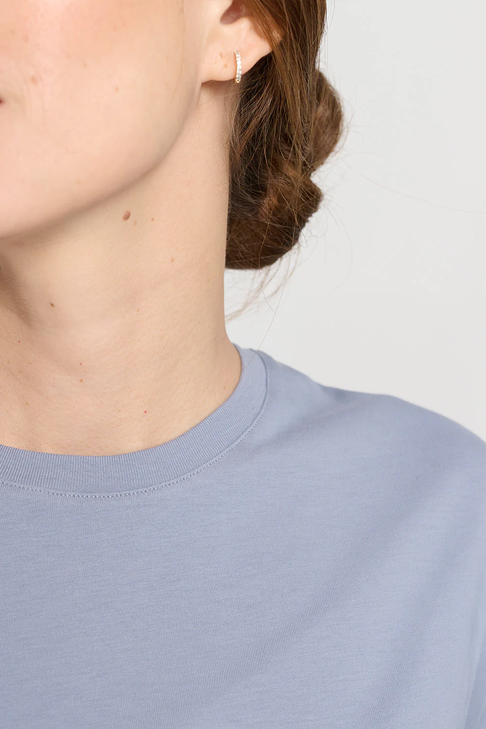 The Unisex T-Shirt - Dust Blue - Image 4