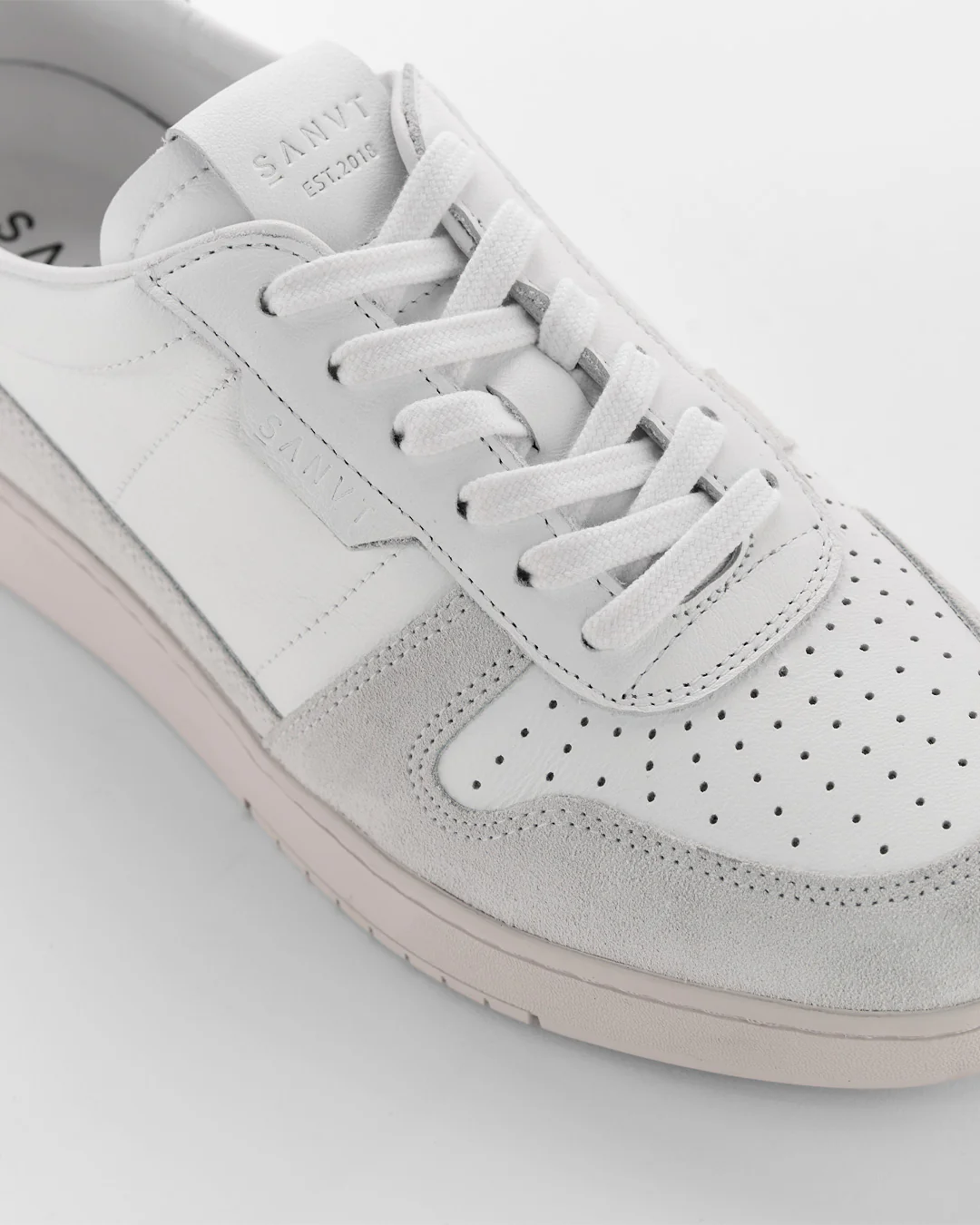 The Court Sneaker - White Leather - Image 4