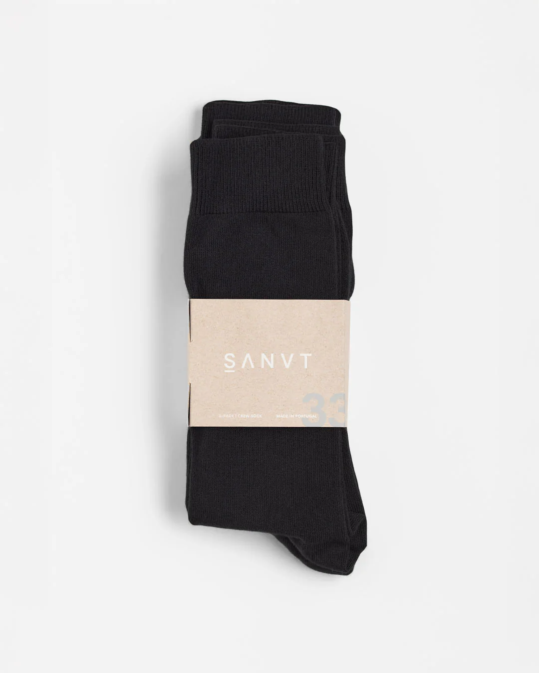The Crew Socks (3 Pack) - Black - Image 4