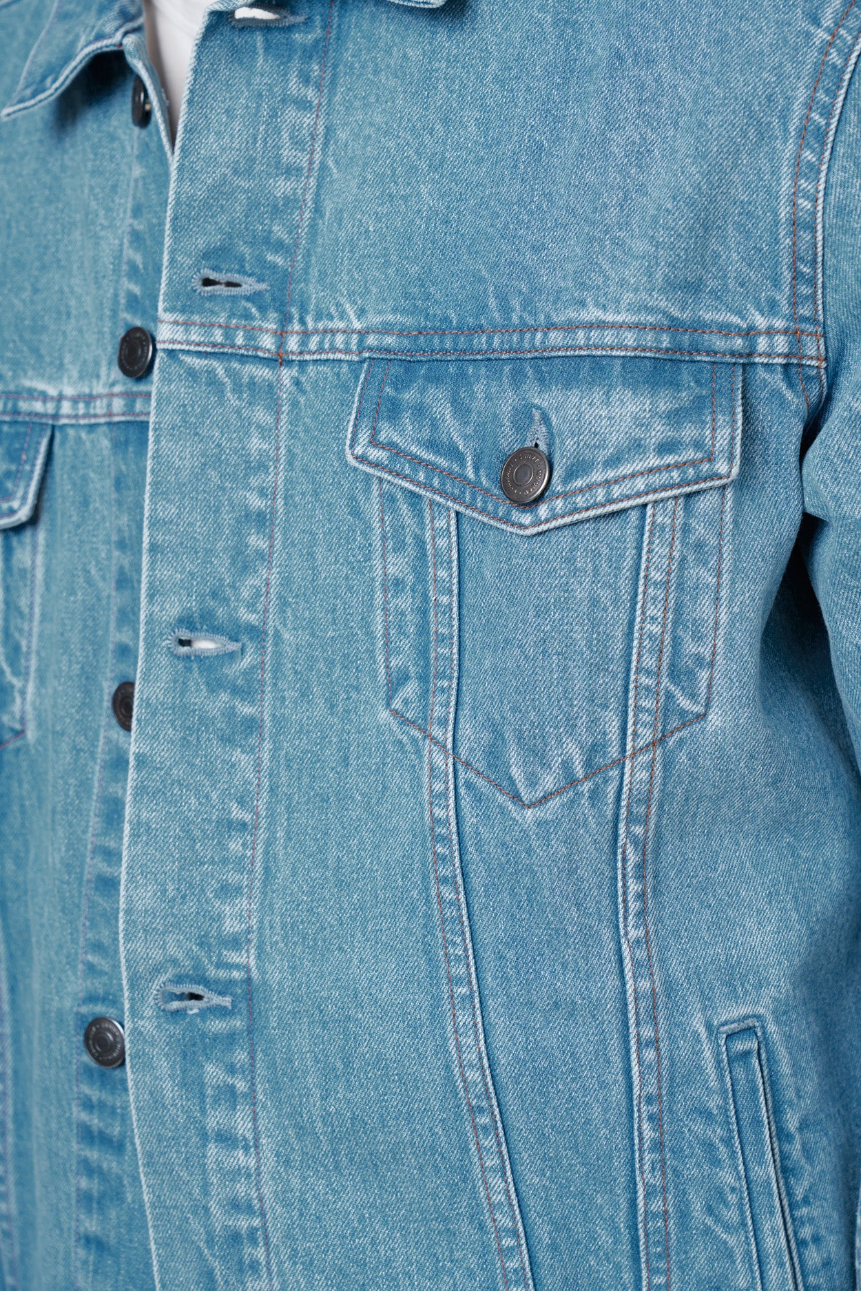 The Denim Jacket - Light Blue - Image 3