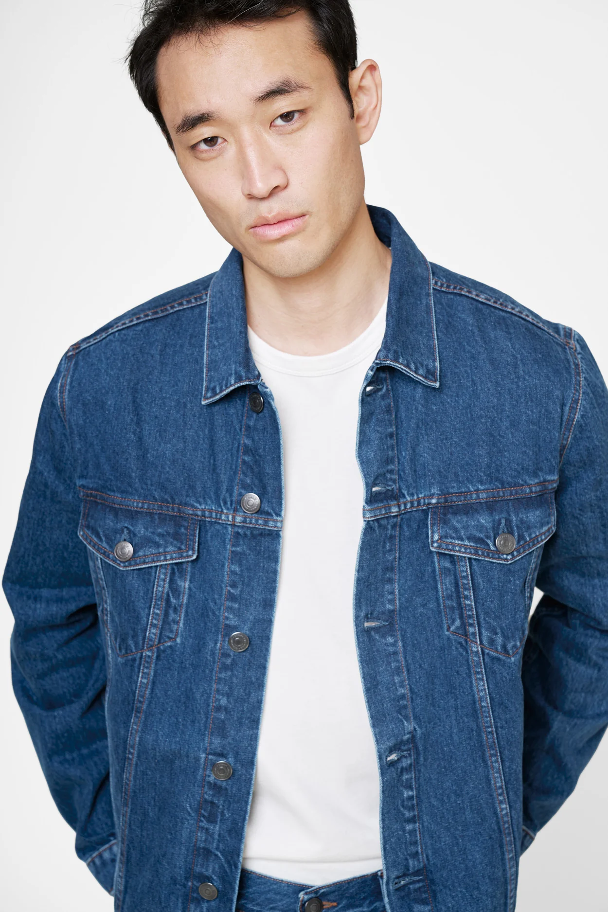 The Denim Jacket - Washed Blue - Image 8