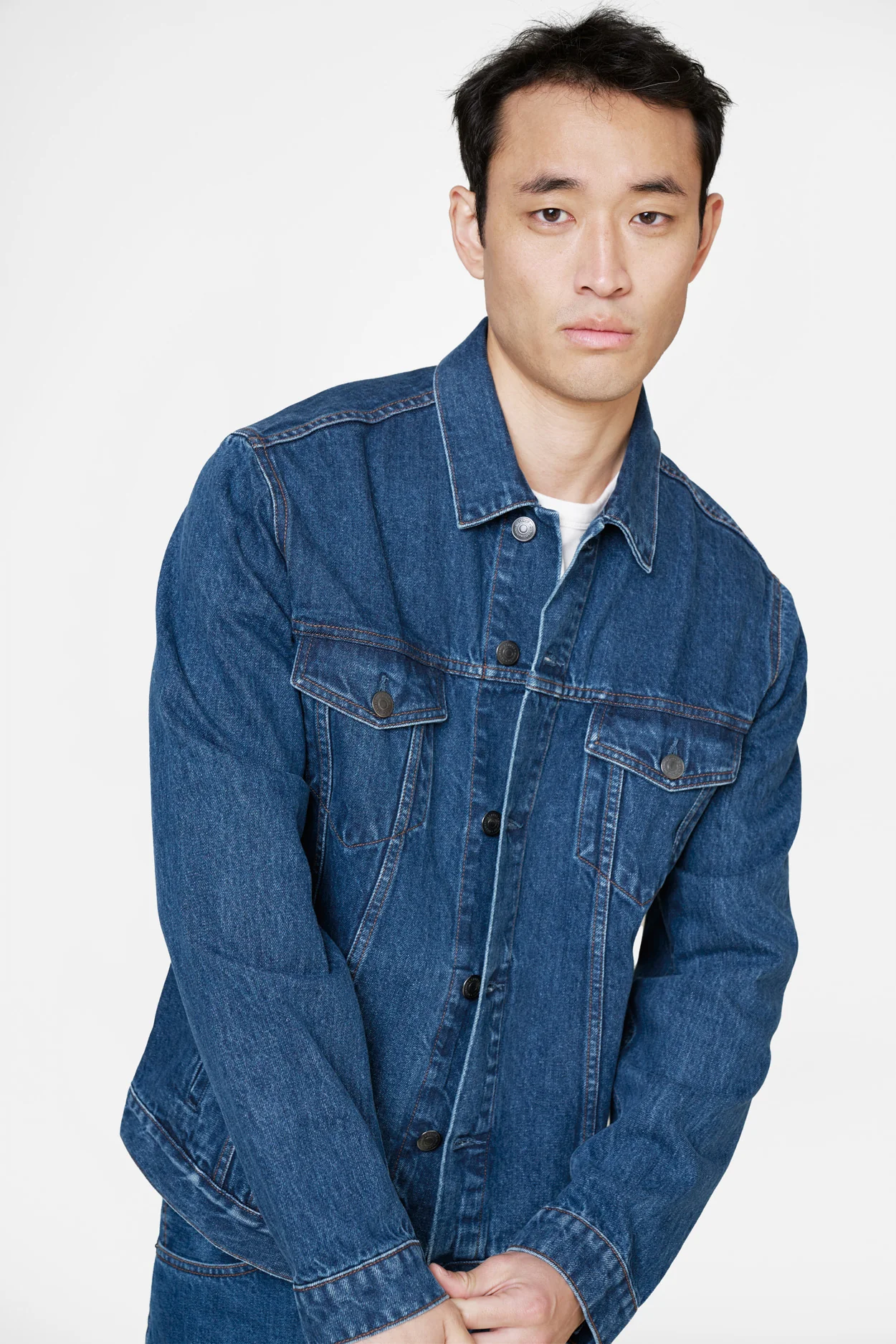 The Denim Jacket - Washed Blue - Image 9