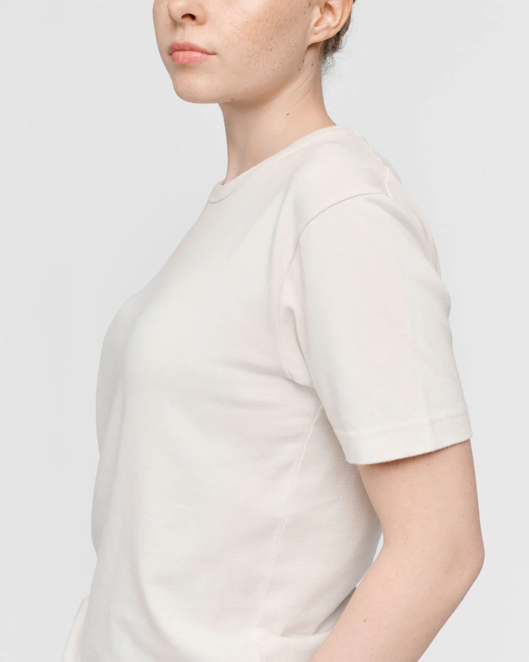 The Heavyweight Unisex T-Shirt - Off White - Image 4