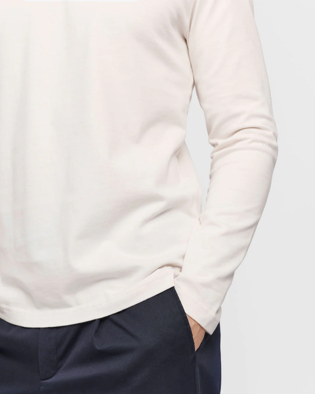 The Longsleeve T-Shirt - Off-White - Image 4