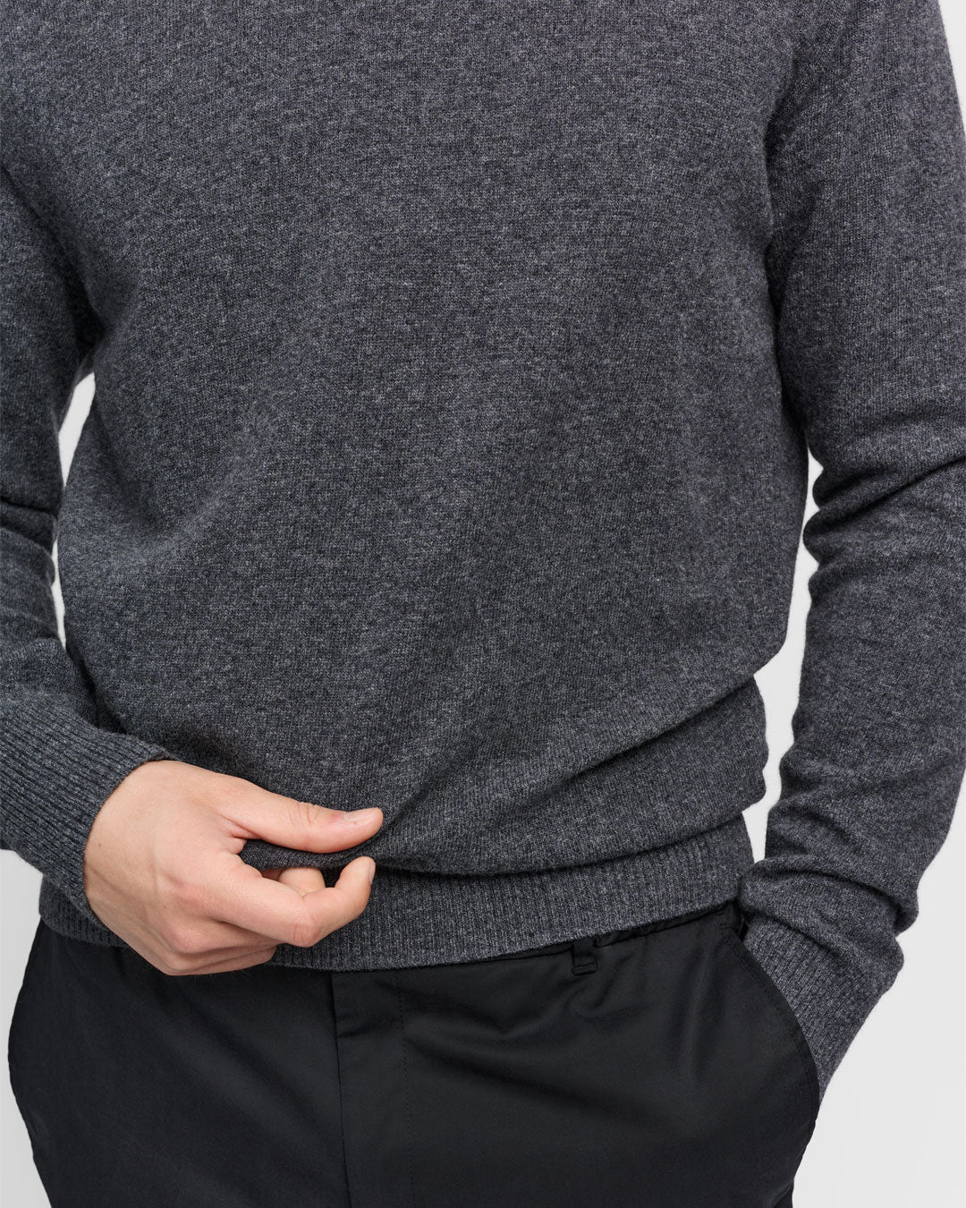 The Merino Sweater - Grey - Image 6