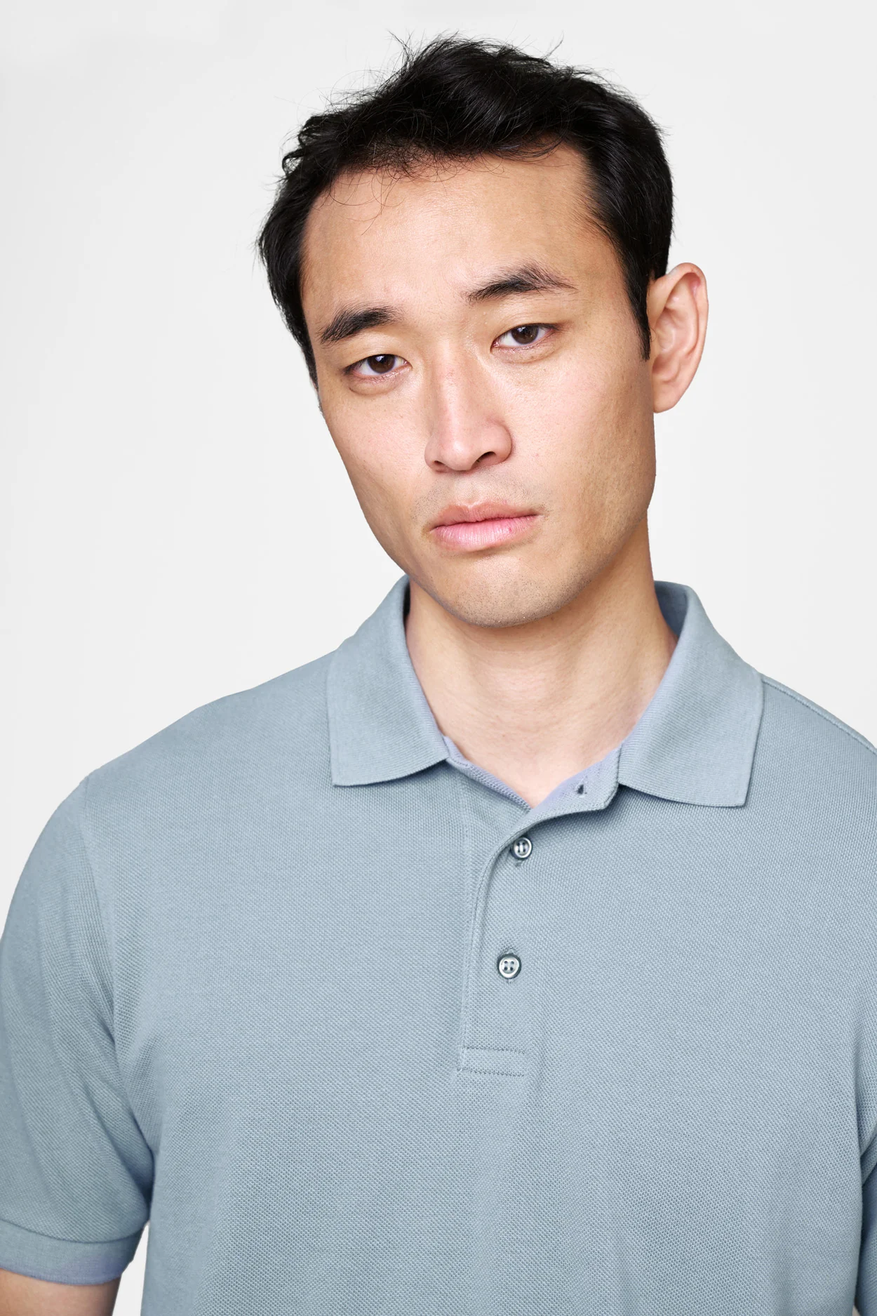 The Perfect Polo Shirt - Light Blue - Image 7