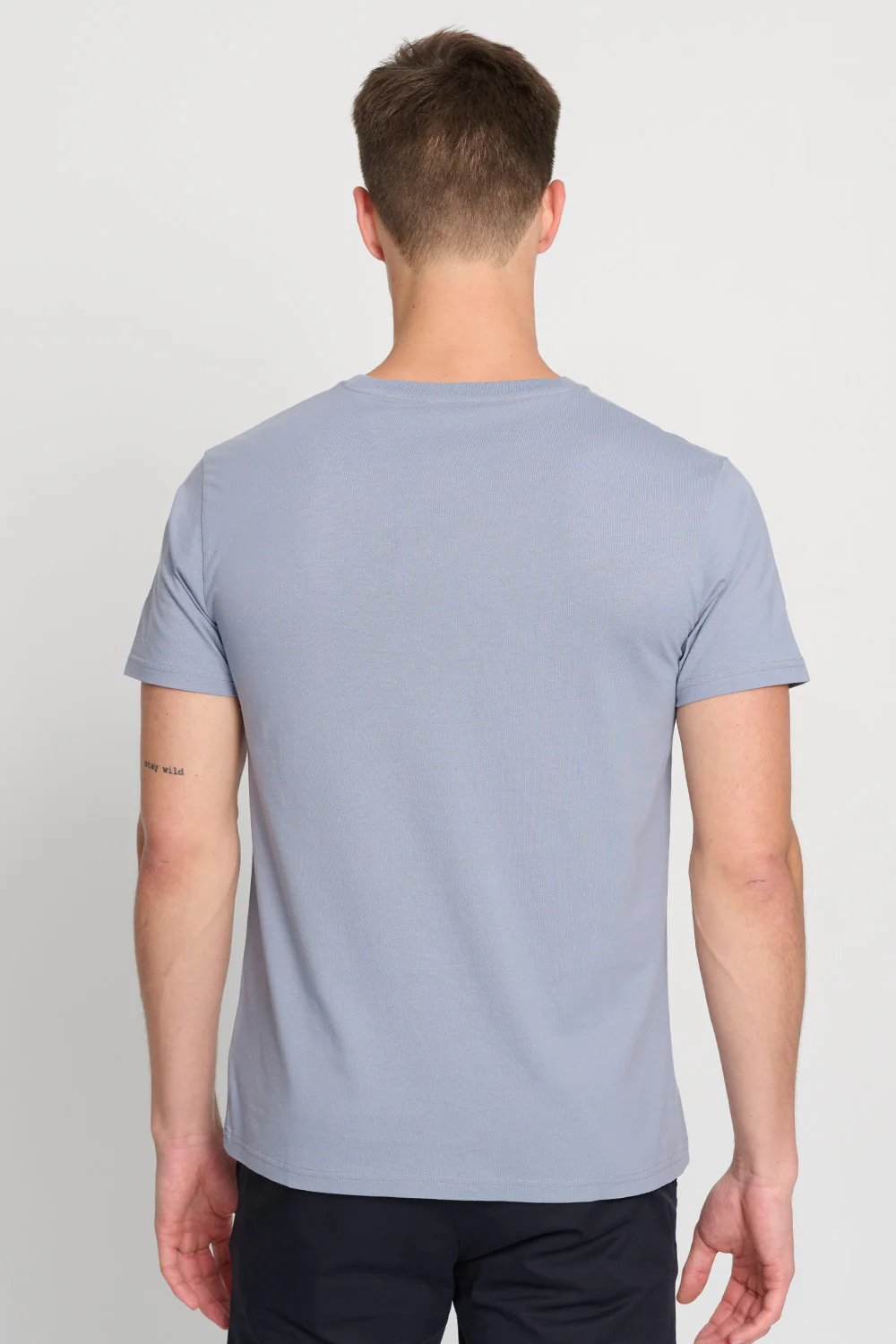 The Perfect T-Shirt - Dust Blue - Image 4