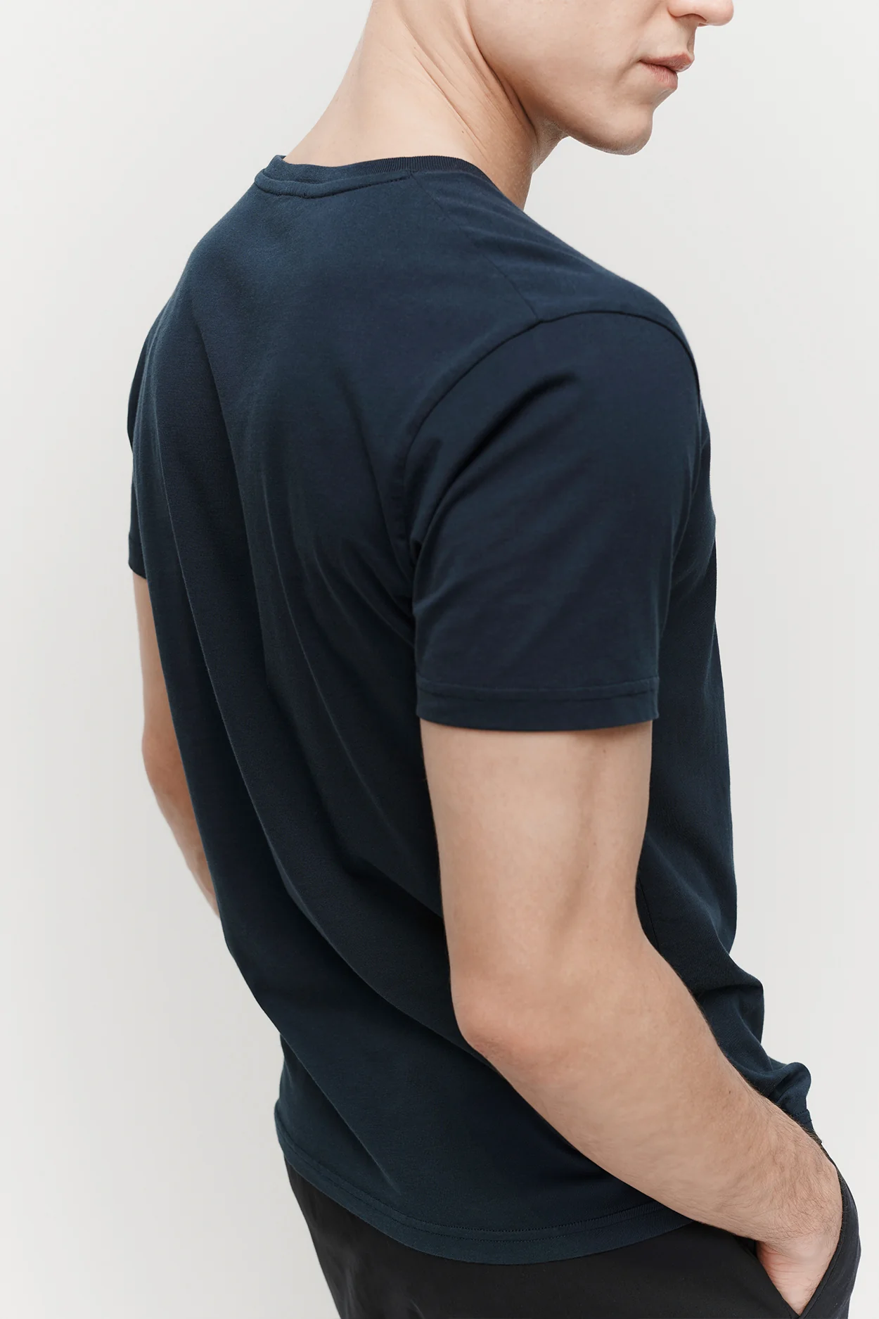 The Perfect T-Shirt - Navy - Image 4