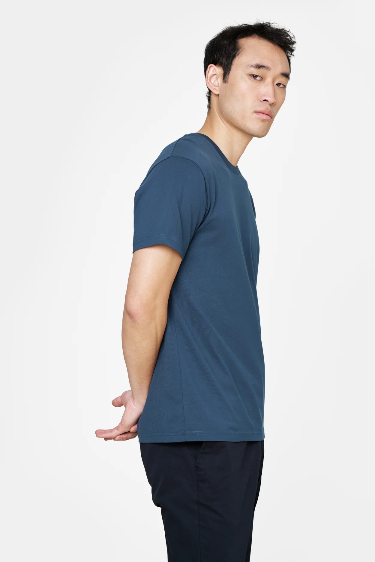 The Perfect T-Shirt - Petrol Blue - Image 2