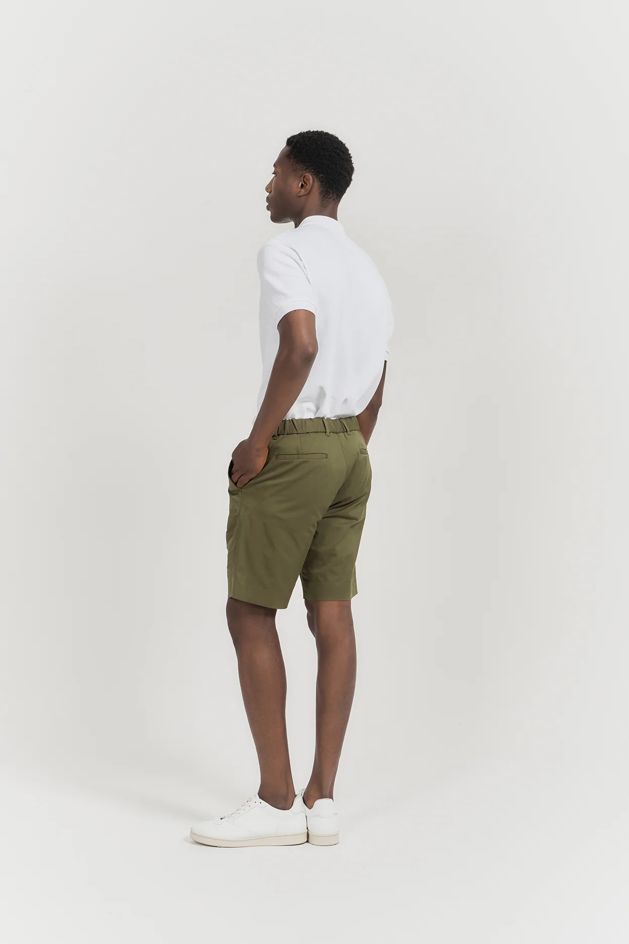 The Perfect Shorts - Olive Green - Image 3
