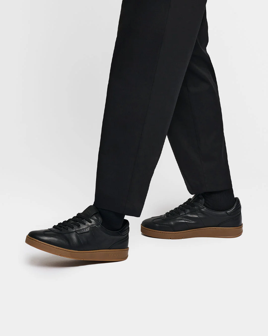 The Terrace Sneaker - Black Leather - Image 3