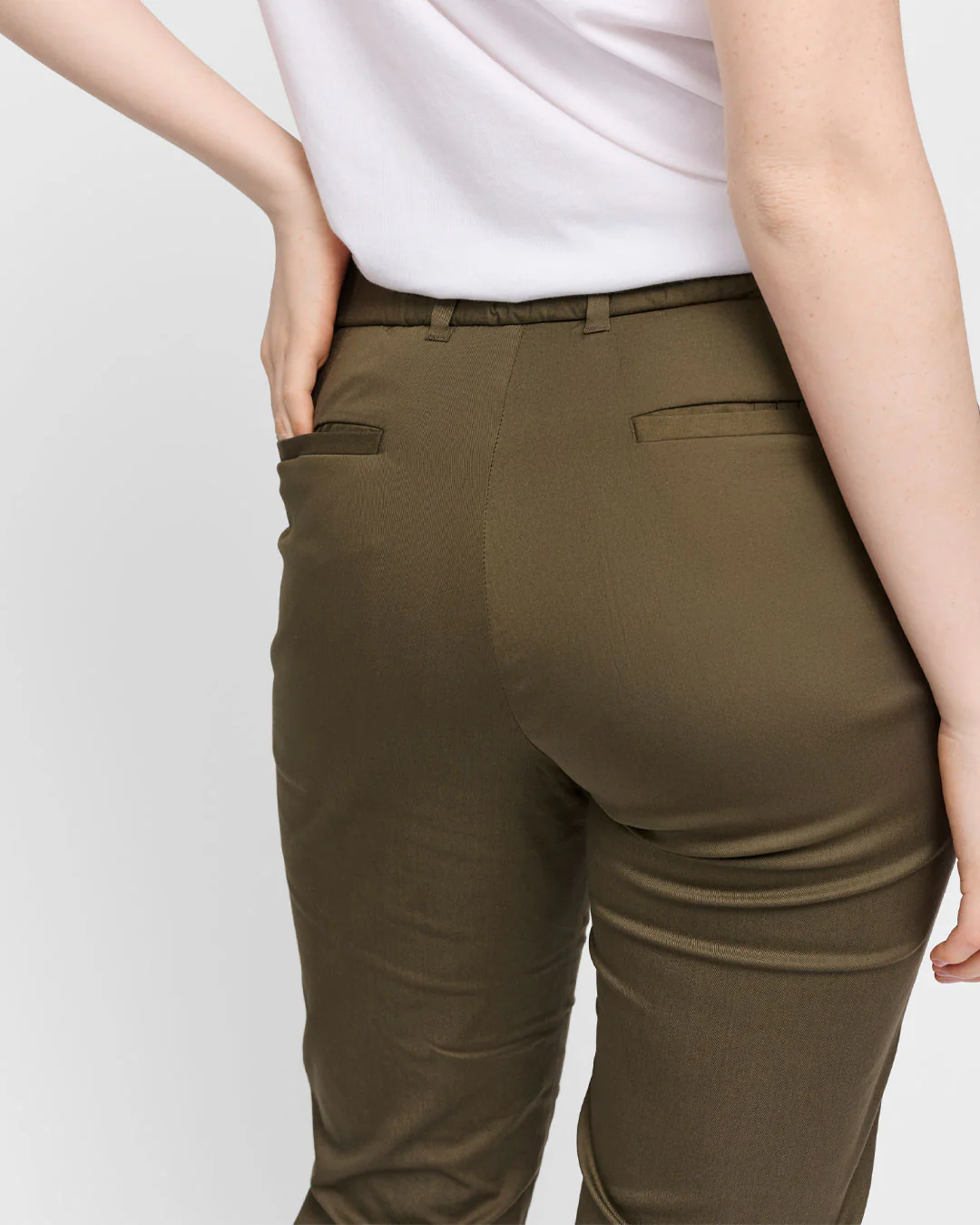 The Unisex Chino - Olive Green - Image 4