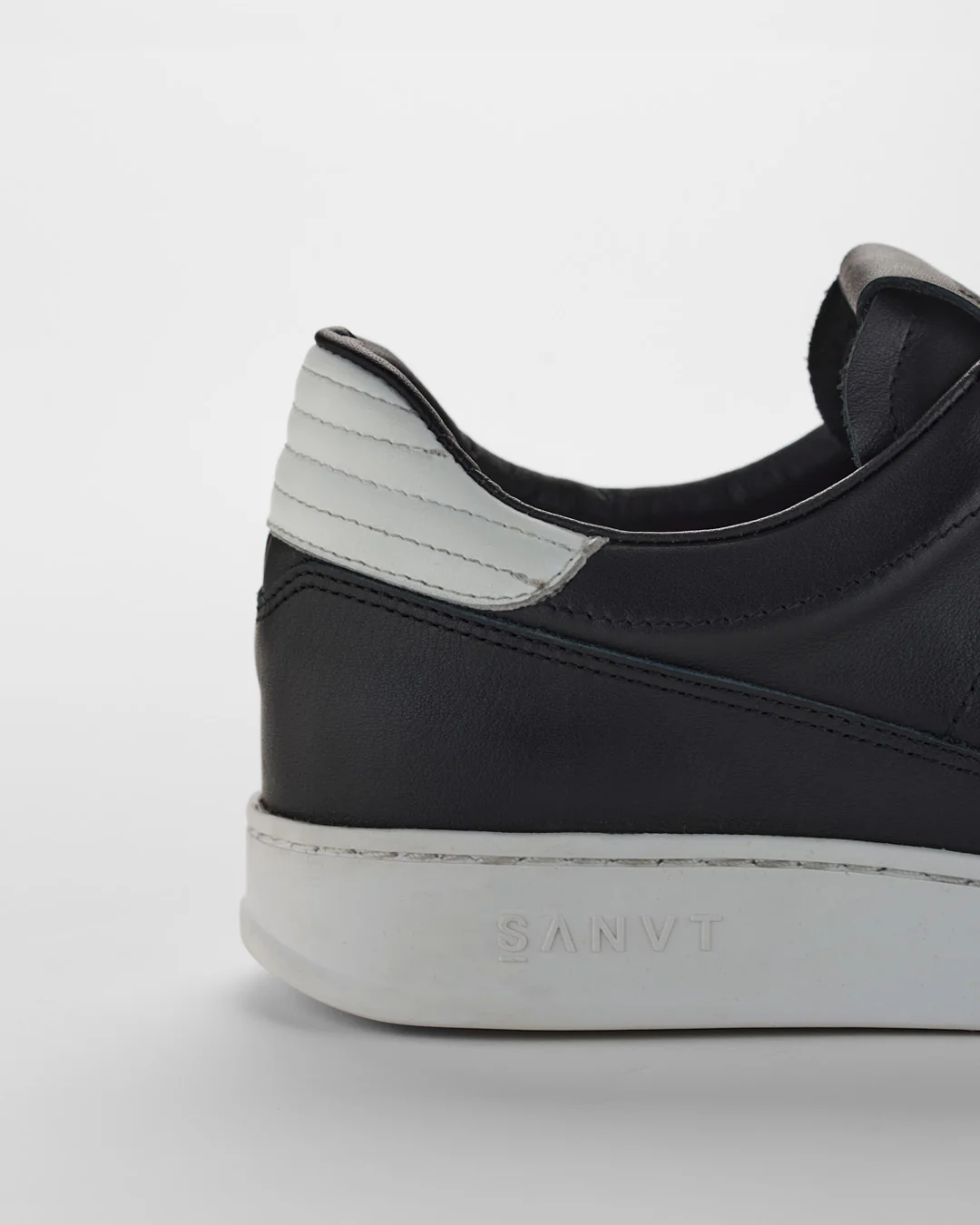 The Court Sneaker - Black Leather - Image 7