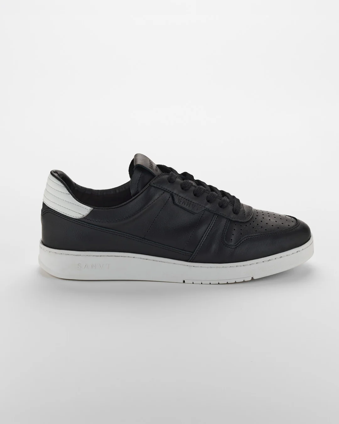 The Court Sneaker - Black Leather - Image 9