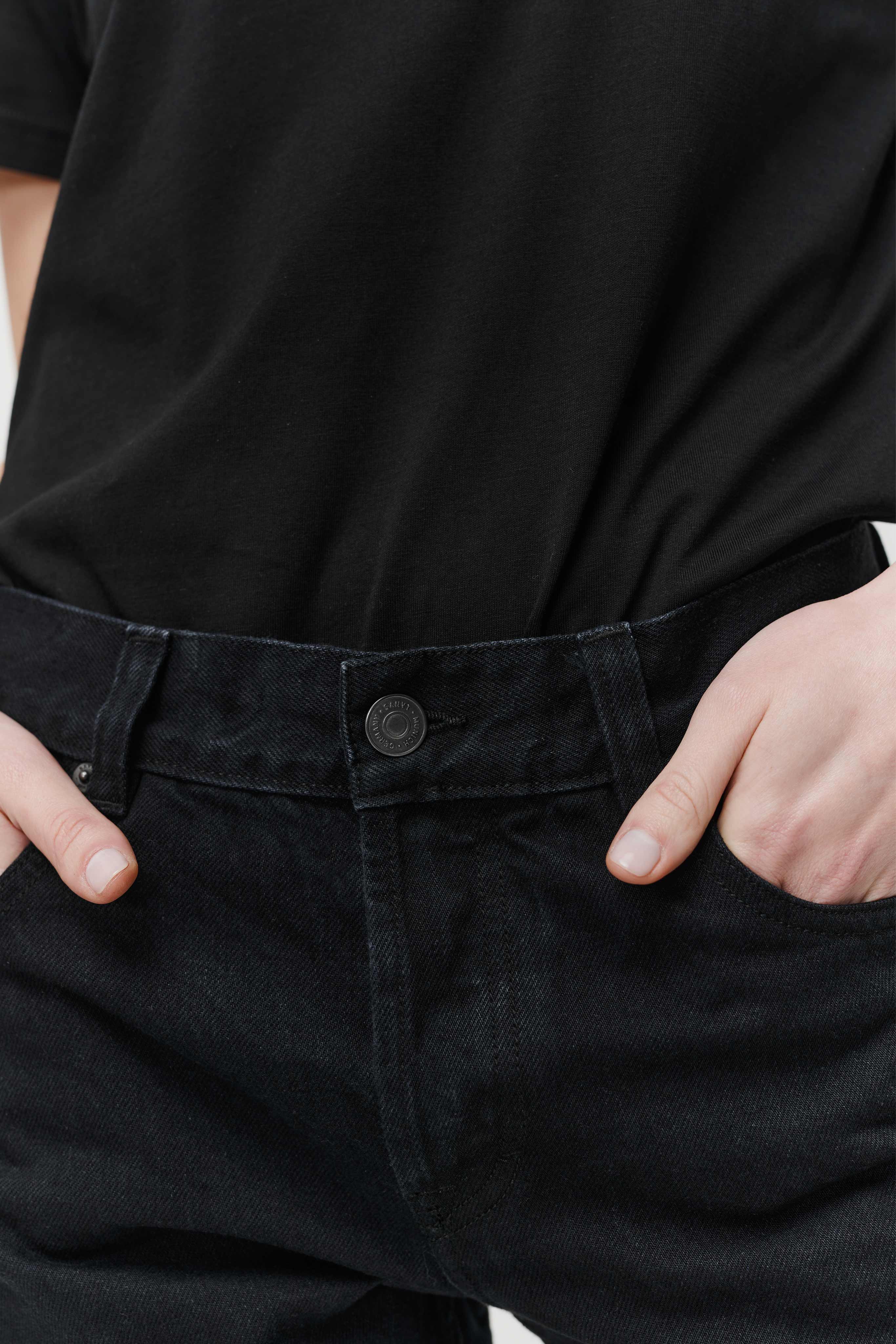 The Unisex Jeans - Black - Image 6