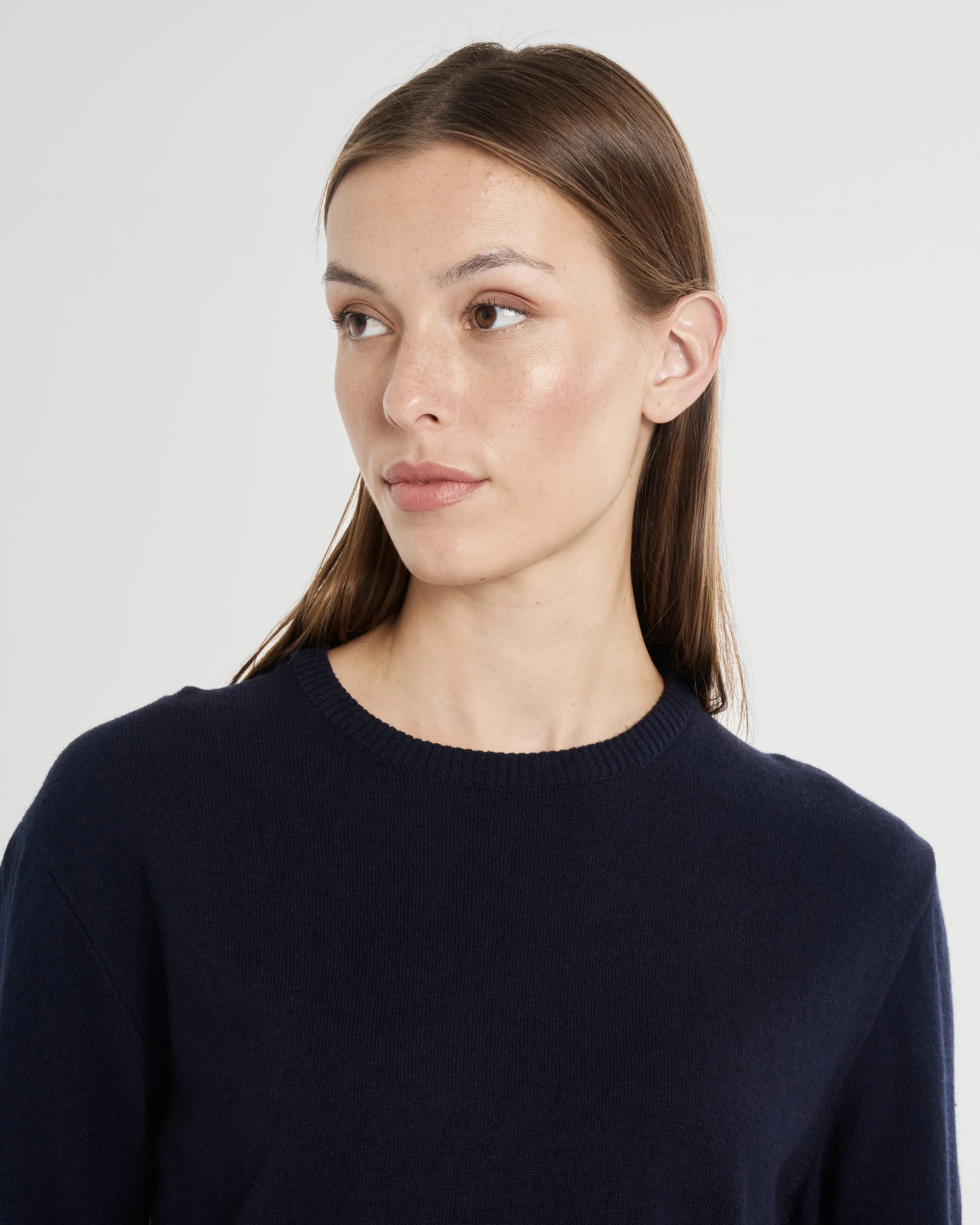 The Unisex Merino Sweater - Navy - Image 6